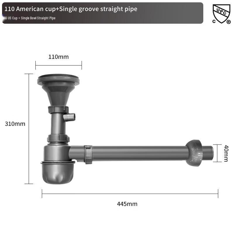 

Kitchen Sink Drain Pipe Kit
