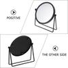 Slim Elegant Swivel Makeup Mirror Round Desktop Vanity Mirror for Makeup Application Skincare Grooming and Gift Use Tabletop