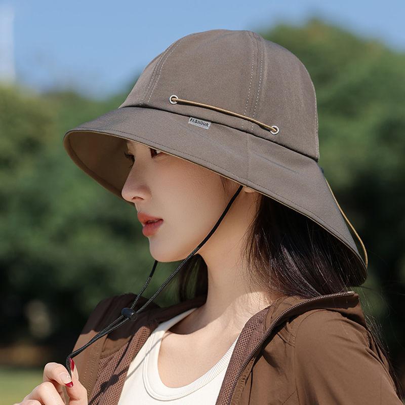 Hat Women's Spring Summer Sun Protection Sun Hat UV Protection New Bucket Hat Sun Hat
