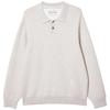 Jack & Jones Men's Wool Blend Embroidered Polo Sweater