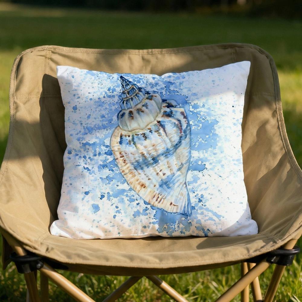 Sea Animal Turtle Coral Cushion Cover Soft Reversible  Durable Pillow Cover  MultiScene Use for Home  Car Daily Comfort