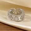 Lucky Four-leaf Clover Ring - Unique High-end Open and Adjustable Ring