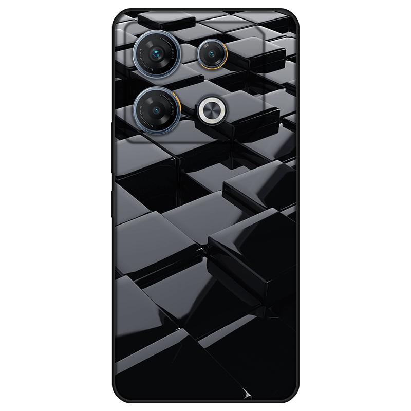 Für Infinix GT 10 Pro Gehäuse TPU lackierte Rückseite Infinix GT 10 Pro weiche Silikonhülle