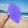 Portable Handheld Feather Fan 3D Printed Costume Prop Fan Summer Cooling Fan  Outdoor Use