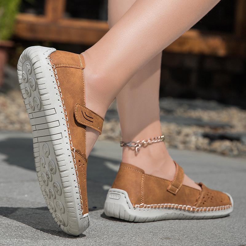 Women Sandals Summer Platform Breathable Shoes Year Leisure Mother Shoes Soft Bottom Fashion Platform Sandals Womens Shoes36-44