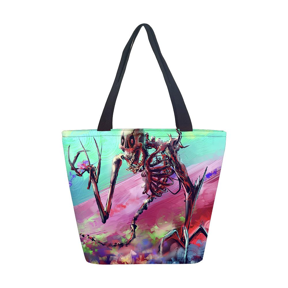 Women's Handbag No Theme Girl Shoulder Bag Printed Canvas Bag Fashion Trend Large Capacity Tote Bag