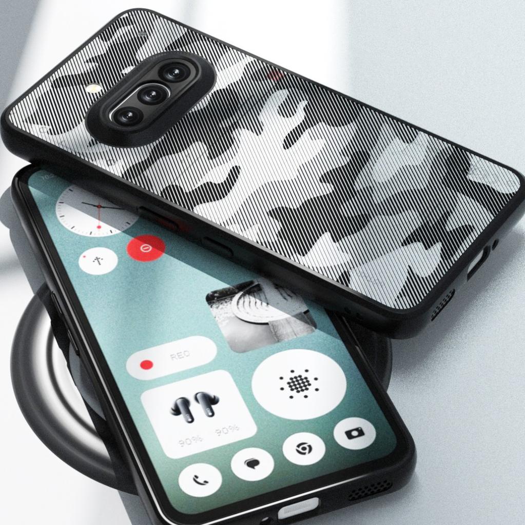 IBMRS For Nothing Phone (3a) Case TPU+PC Heavy Duty Shockproof Phone Cover