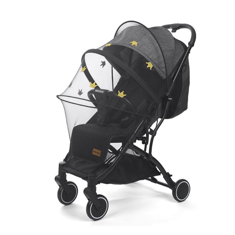 Universal Baby Stroller Mosquito Net and Sunshade Cover – Windproof, Foldable, Full Coverage