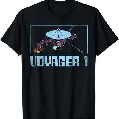Voyager 1 Interstellare Raumsonde Sonnensystem Astronomie T-Shirt7