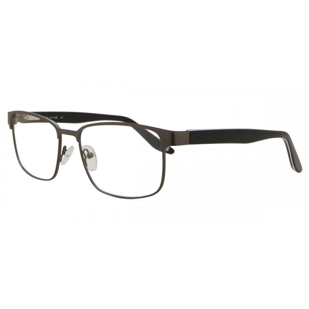 Full Rim Rectangle Matte Gunmetal Smartbuy Collection Marlou 883b Fashion Men Eyeglasses