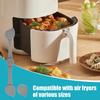 4PCS/SETAir Fryer Magnet Silicone Buckle for Holding Down Air Fryer Parchment Paper Lock Disposable Liners Prevent Paper To Burn