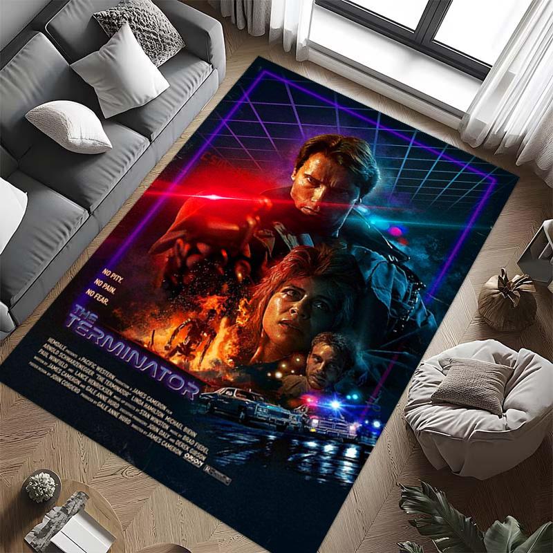 Terminator: Dark Fate - Battle Survival carpet Living room and bedroom mats floor mats Art Protective pad Doormat