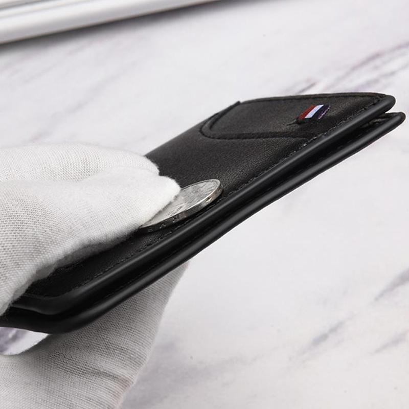 New Super Slim Soft Wallet Pu Leather Mini Credit Card Wallet Purse Card Holders Men Wallet Thin Small Short Coin Wallets