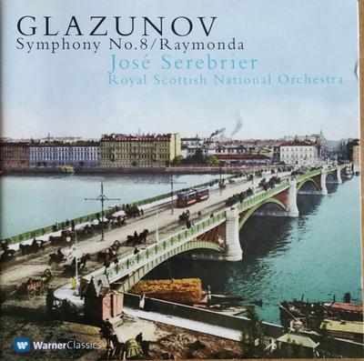 CD ALEXANDER KONSTANTINOVICH GLAZUNOV, - Symphony No 8 In E Flat / Op 83 / R 2564619392 Warner Classics 2005 Europe ObiClassical Used