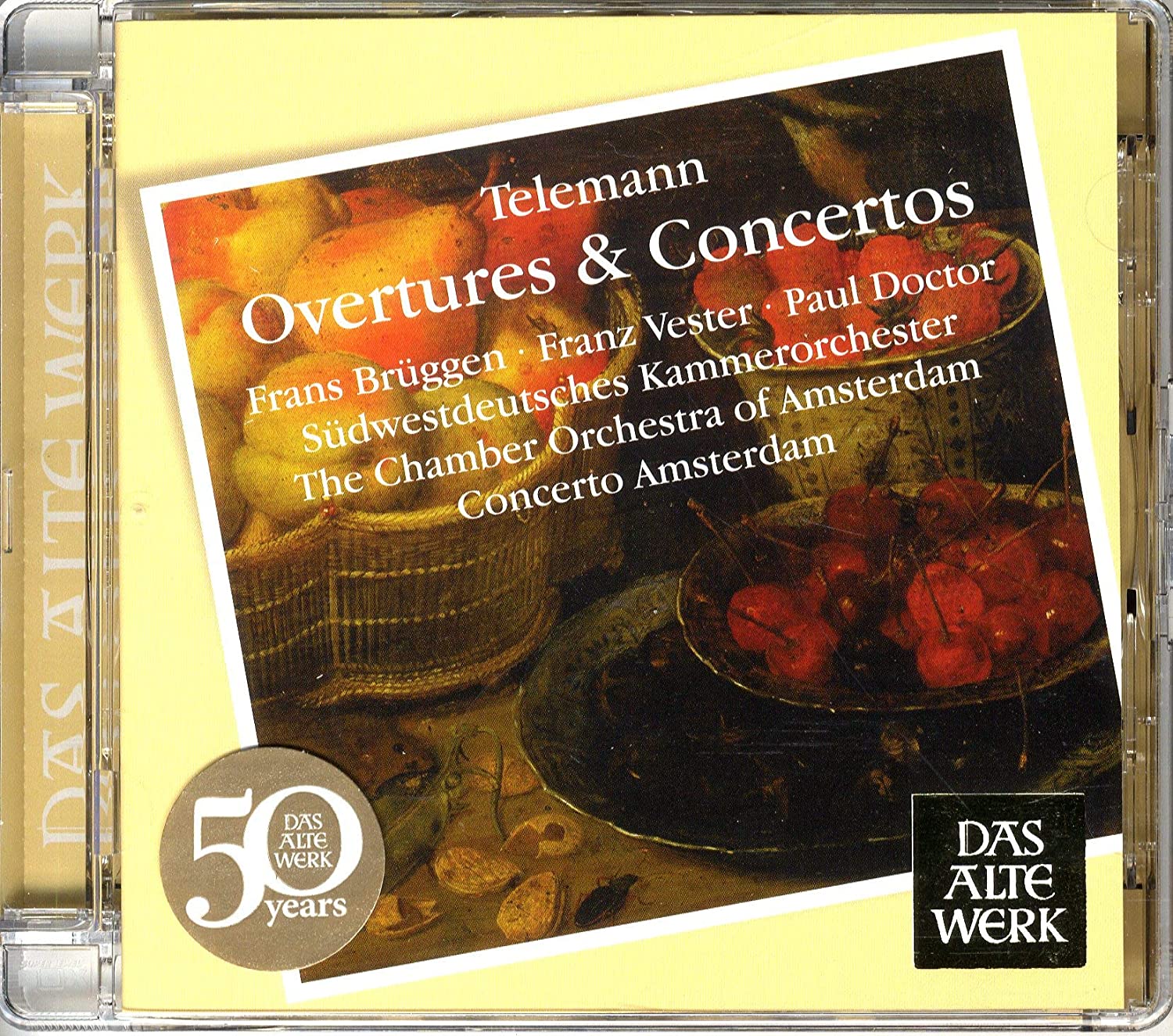 

CD TELEMANN, G. P. - OVERTURES & CONCERTOS 2564696449 Japan Classical Used