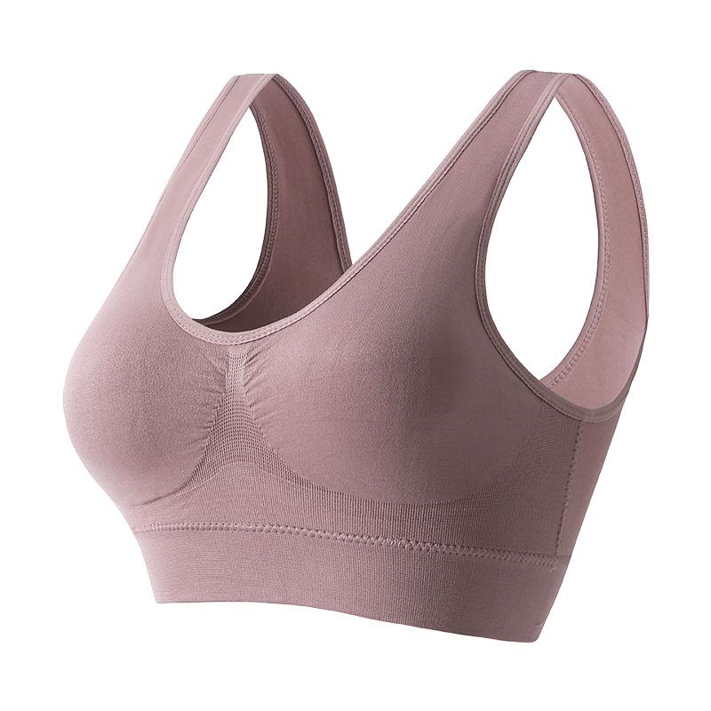 Women's Shockproof Sports Bra - Anti-Sagging, Breathable, Wireless, for Running & Yoga, Beautiful Back Design, Thin Fit, Gathering Support.
