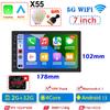 Universal Android 13  2Din Car Radio 7"/9"/10"Autoradio 64G GPS BT Car Audio Carpaly Multimedia Player For Hyundai Nissan Toyota