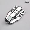 4Pcs Vintage Jewelry Wood Box Hasps Drawer Latches Decorative Suitcases Hasp Latch Buckle Clasp Furniture Hardware
