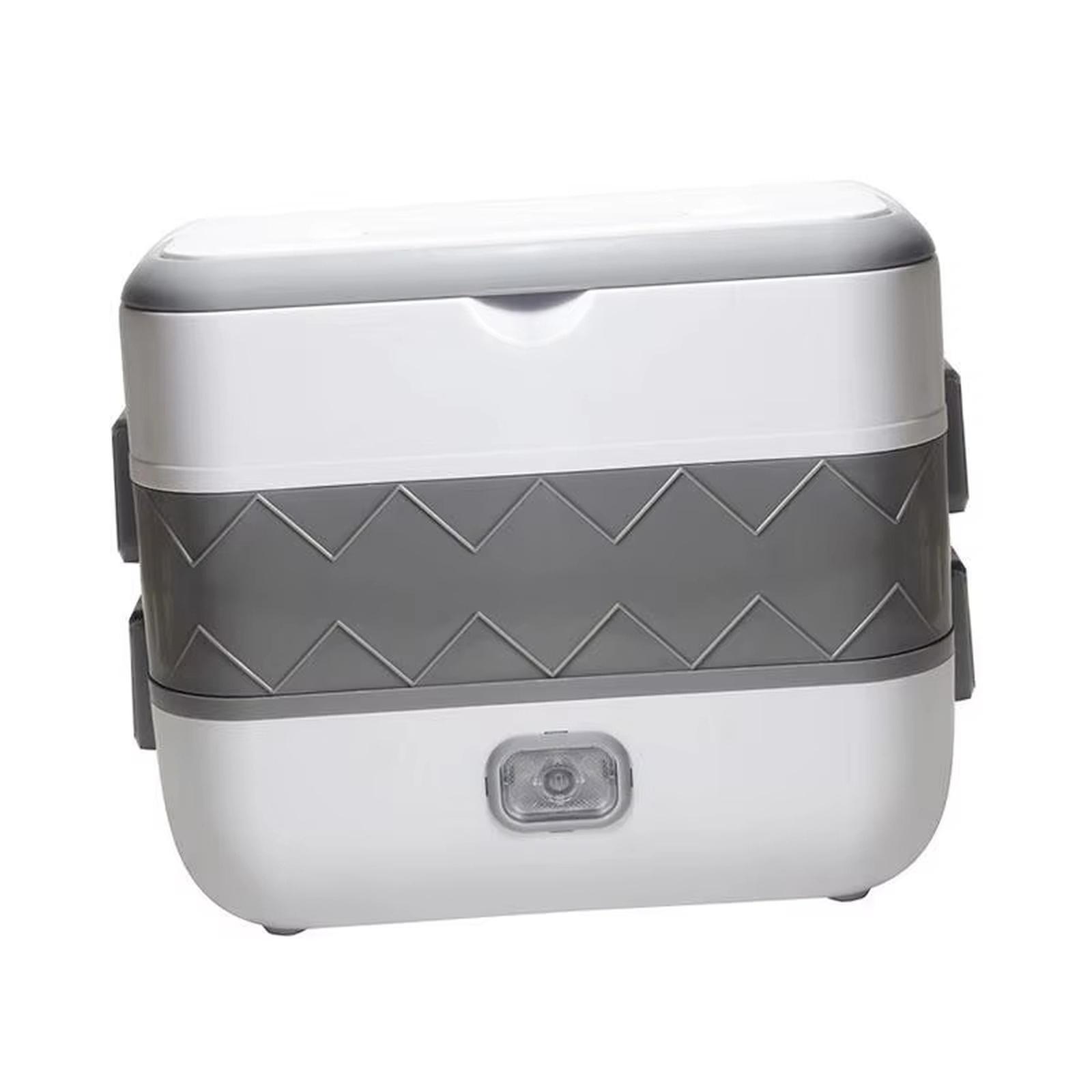 Electric Heating Lunch Box Portable Food Warmer Steamer for Workers one size 2300₽