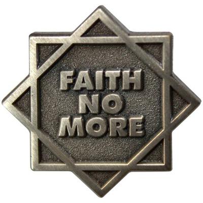 Distintivo com o Logotipo Estrela do Faith No More