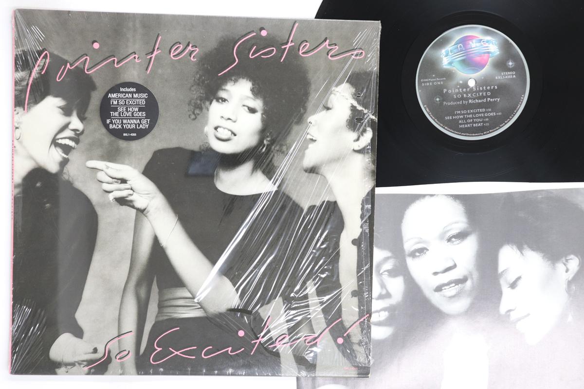 

LP Record POINTER SISTERS So Excited BXL14355 Planet 1982 US SoulFunk Used