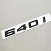 3D Gloss Black Chrome 630i 640i 650i Rear Trunk Emblem Letter Badge Sticker For BMW 6 Series E63 F06 F12 Car Styling Accessories Ab2