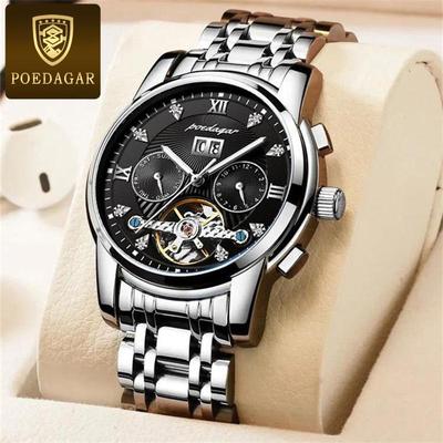 New TOP Brand Luxury Men's Watch With Box Automatic Waterproof Luminous Men's Mechanical Watches