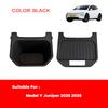 Rear Seat Storage Box For Tesla Model Y Juniper   Organizer Center Console Bins Backseat Trash Can Garbage Accessories