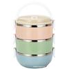 304 Multi-Layer Round Lunch Box - Insulated, Sealed, and Available In One To Four Layers