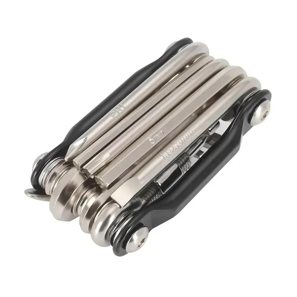 11 in 1 Bicycle Repair Tool Multifunction Bicycle Repair Set MTB Road Bike Repair Tools Kit Wrench Screwdriver Repair Tools