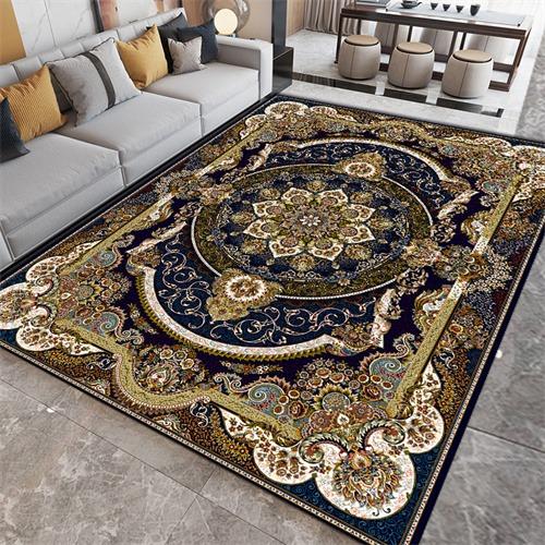 Luxury Retro Europe Persia Style Carpet Living Room Sofa Bedroom Study Kitchen Entrance Door Mat Non-slip Home Decoration Rug