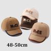 Bicolor Baseball Cap for Children Baby Girls Boys Spring Autumn Outdoor Sun Hats 48-50cm 1-3 Years