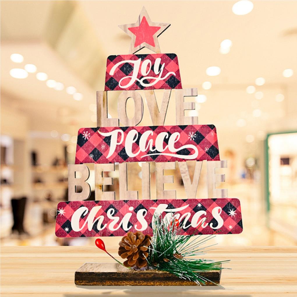 Christmas Tree Decoration Prop Interesting Tabletop Decor Scene Layout DIY Xmas Decoration Festival Adornment Holiday Ornaments