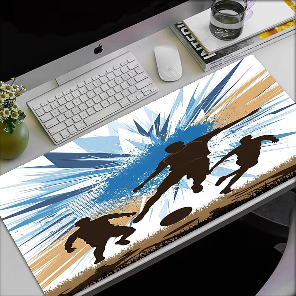 Soccer Theme Mouse Pad, Non Slip Rubber Base, Multifunctional Office & Home Decor, Perfect for Workspace Personalization.