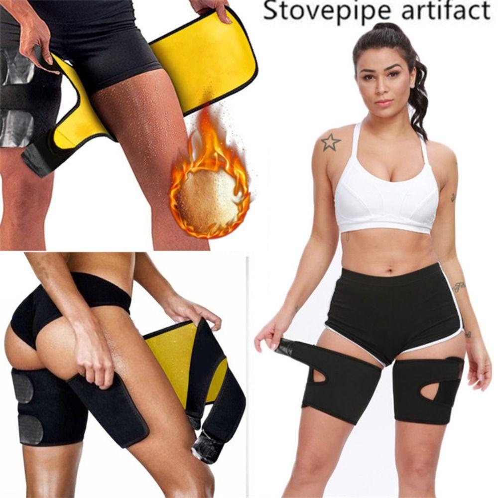 Adjustable Thigh Trimmer Elastic Legging Shapers Unisex Thigh Sauna  Body Shaping