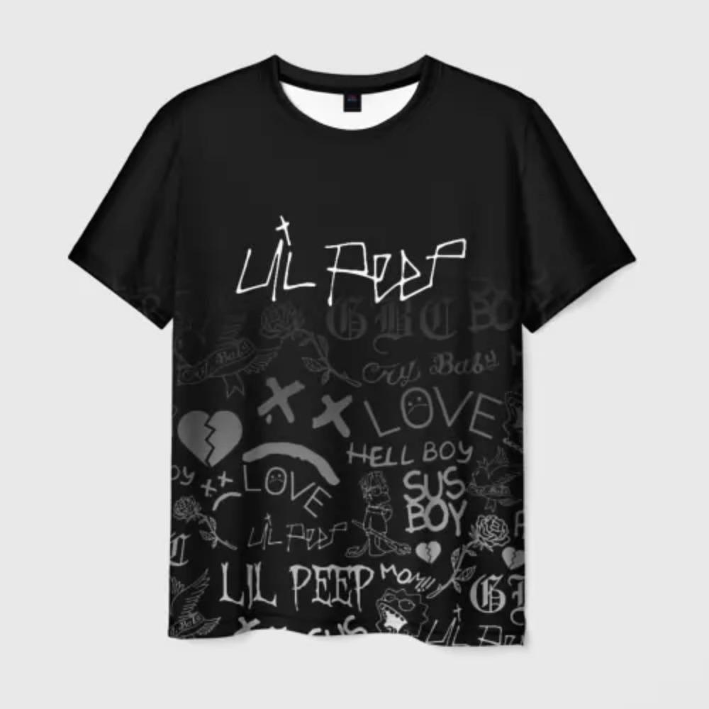 Summer Men's T-shirt Graffiti Art Printed T-shirt Men Women Hip Hop Trend Cool Tee Street Short Sleeve O-Neck Y2k Top