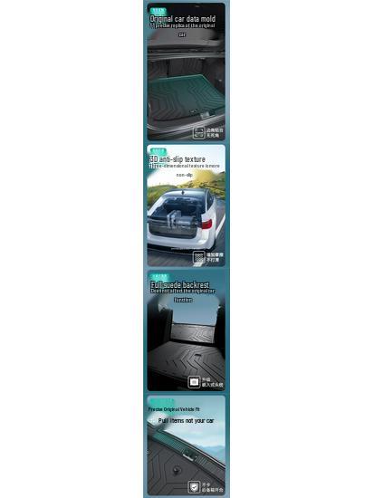 Volkswagen Lavida Pro Trunk Mat - Fits 26 Models, TPE Material, Tail Box Mat, Car Modification Accessory.