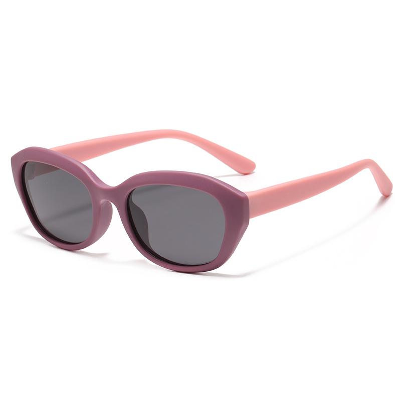 

Children s Round Frame Sunglasses UV-proof Boys and Girls Sunglasses Trendy Cool Polarized Advanced Sense Sunshades
