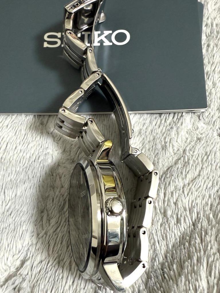 [USED] SEIKO Automatic Black Watch Seiko Selection SCVE061