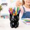 Healing Desk Decor Cat Pen Holder Cute Kitty Organizer for Stationery Storage