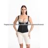 Black Back Fastening Waist Trimmer Corset Shapewear Top