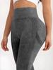 Pantaloni da Yoga a Vita Alta a Gamba Larga Sollevamento Glutei - Stile Europeo e Americano