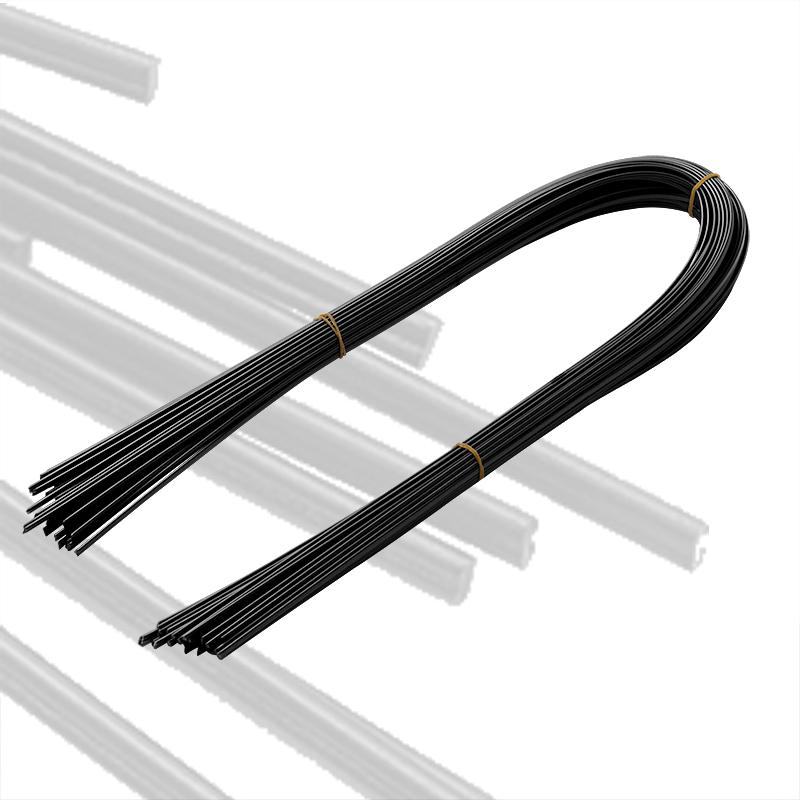40pcs 1000mm Black PP Plastic Welding Rods Welder Welding Sticks Soldering Accessories For Car Bumper Repair Welder Tools