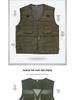 Men's Multi-Season Tactical Mesh Vest with Multi-Pockets for Fishing and Leisure