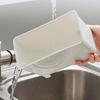 Drainable Trash Can Household Sink Rice Residue Filter Shelf Basket Washing Vegetable Storage Bucket Kitchen Accessories