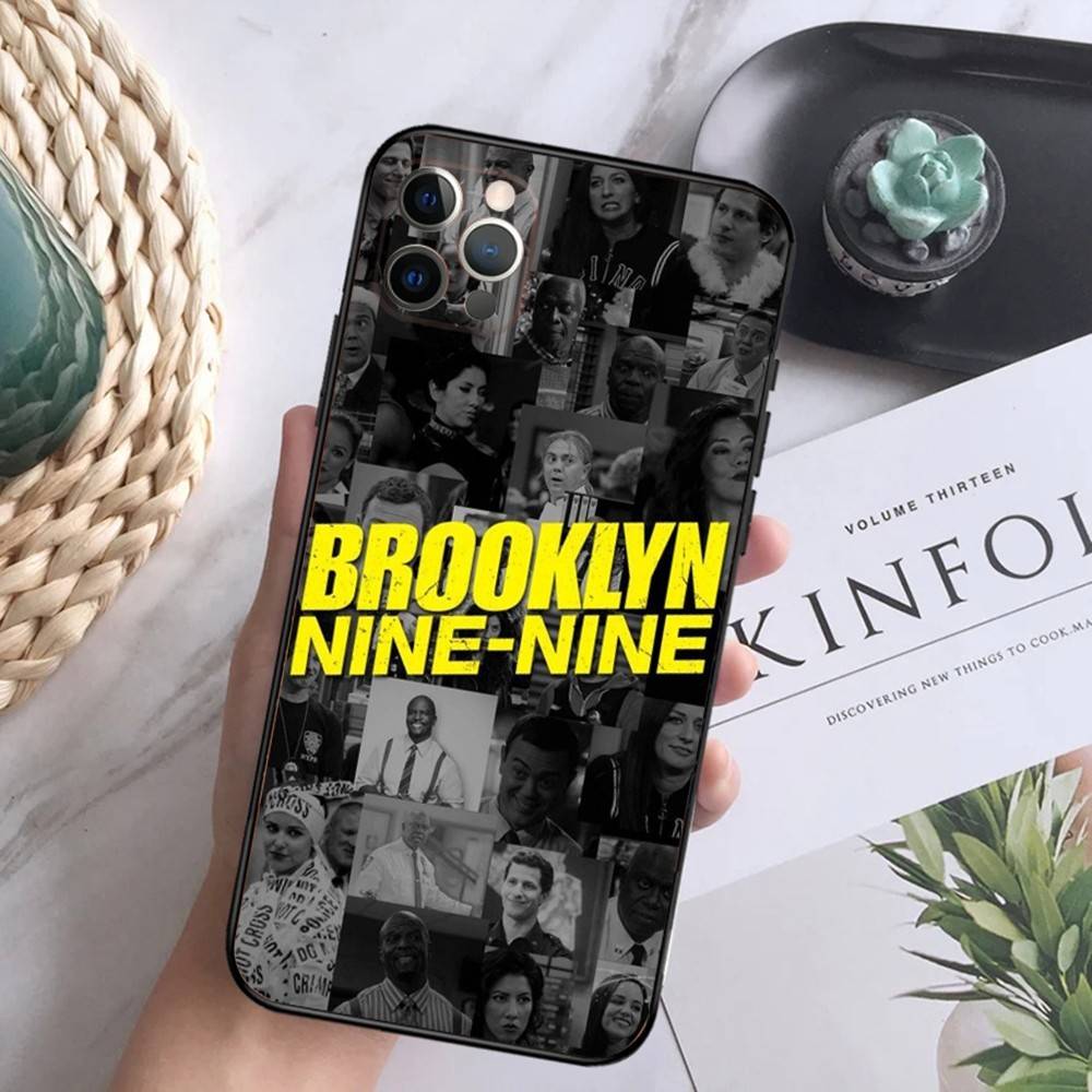 

B-Brooklyn Nine-Nine 99 Phone Case For iPhone 16,15,14,13,12 Mini 11 Pro XR,X,XS,MAX 7,8 Plus Silicone Cover Soft Black iPhone13mini