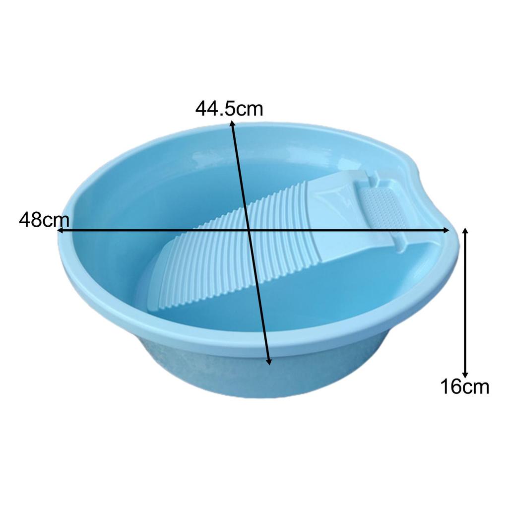 Washboard Basin for Hand Washing Clothes Basin for Laundry Compact Small Delicate Articles Laundry Wash Basin for Blouses
