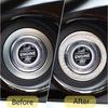 Car Interior Decor Logo Stickers, Shiny Rhinestone Car Ring Accessory for Women, Car Parts Ignition Start Button