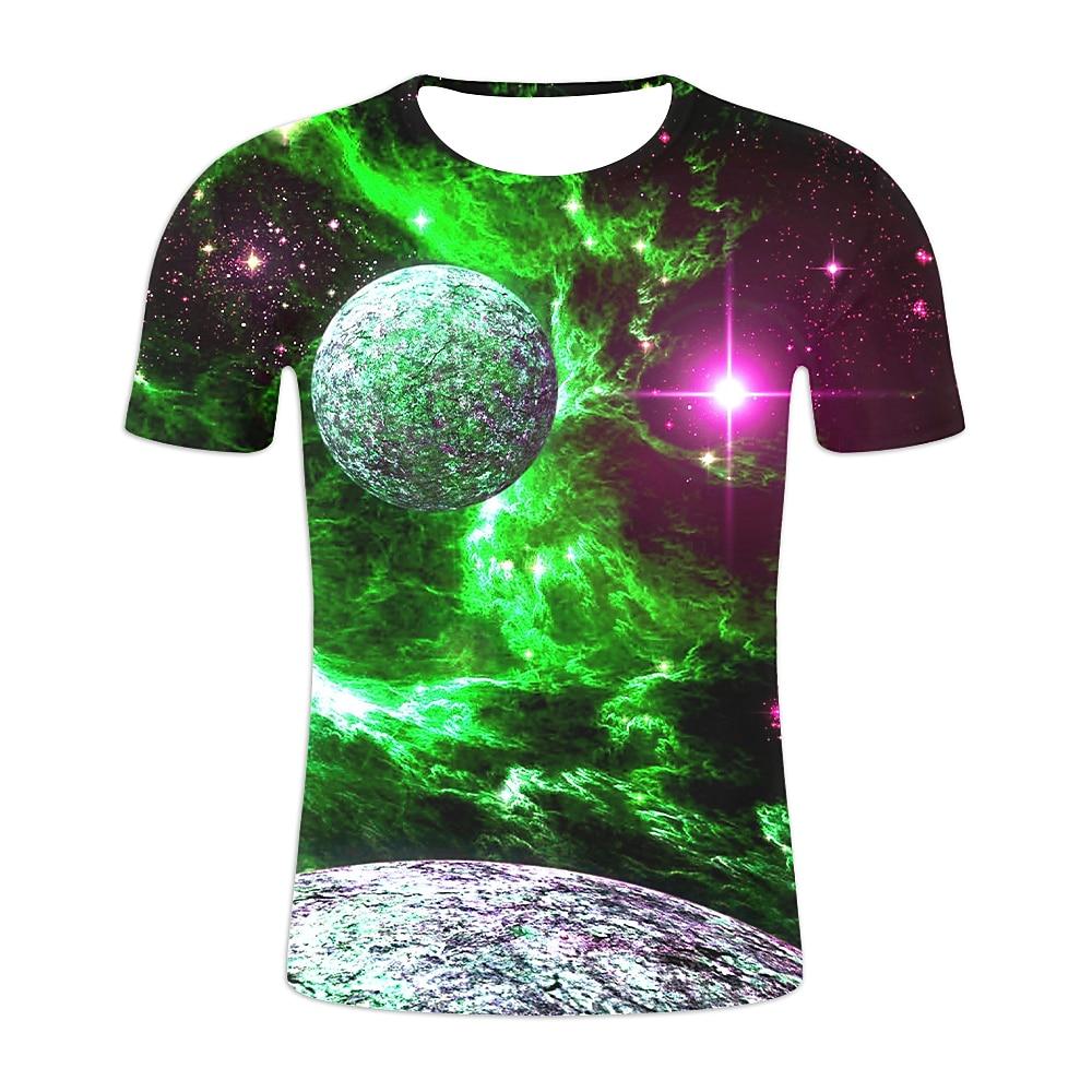 Children's Day Boys 3D Graphic Color Block 3D Print T shirt Tee Short Sleeve 3D Print Summer Streetwear Basic Casual Kids 2-12 Years