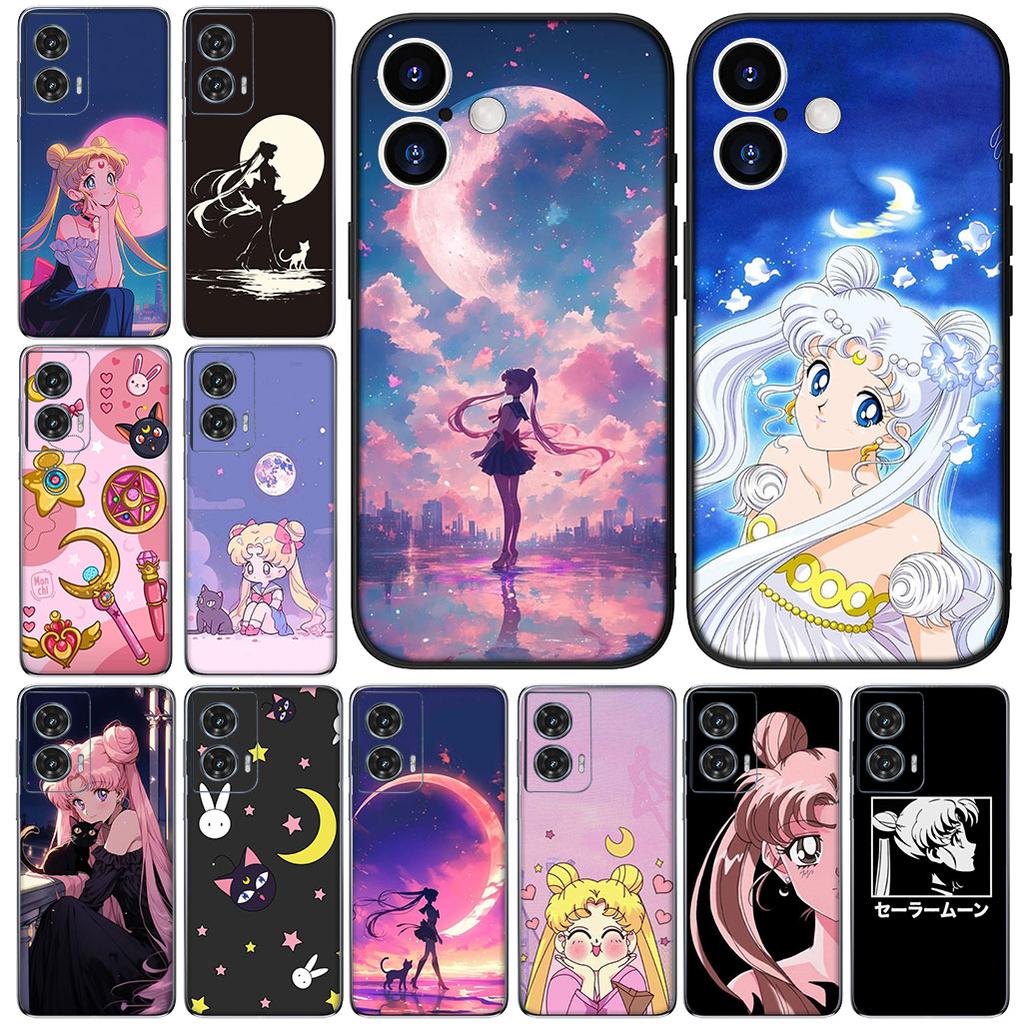 Anime S-Sailors-Poster Moon for Samsung Galaxy A17 A07 A04 J7 J5 J2 Prime J8 A01 A02 A03 A23 A71 A72 A41 M06 M16 M17 M23 Case